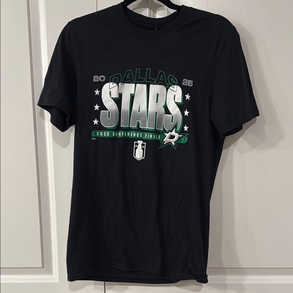 NWT Fanatics Black Short Sleeve Dallas Stars Tee size S